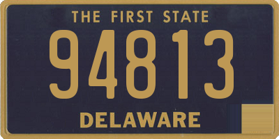 DE license plate 94813