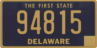 DE license plate 94815