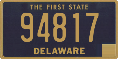 DE license plate 94817