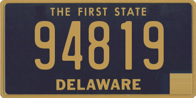 DE license plate 94819