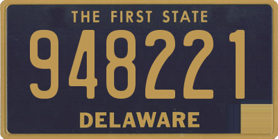DE license plate 948221