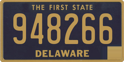 DE license plate 948266