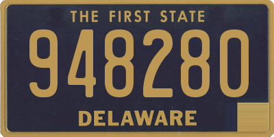 DE license plate 948280