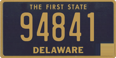 DE license plate 94841