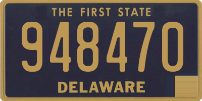 DE license plate 948470