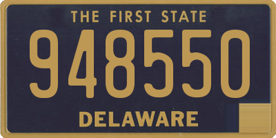 DE license plate 948550