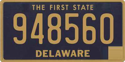 DE license plate 948560