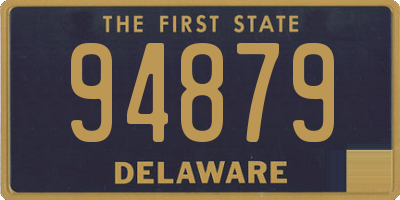 DE license plate 94879
