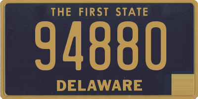 DE license plate 94880