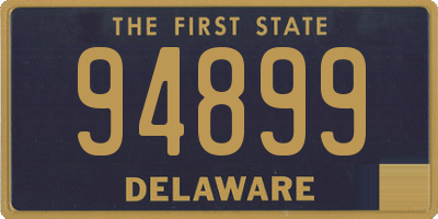 DE license plate 94899