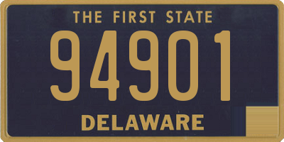 DE license plate 94901