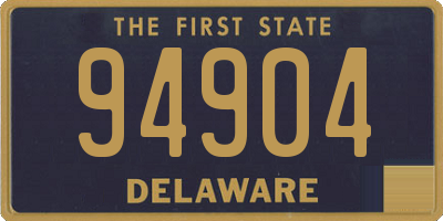 DE license plate 94904