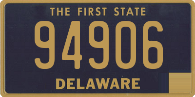 DE license plate 94906
