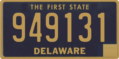 DE license plate 949131