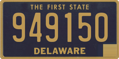 DE license plate 949150