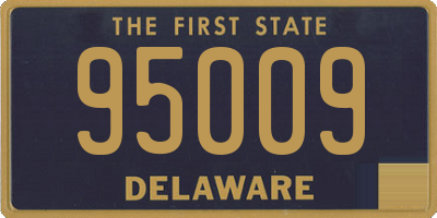DE license plate 95009
