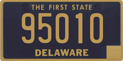 DE license plate 95010