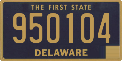 DE license plate 950104