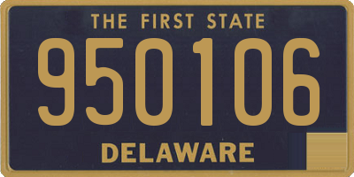 DE license plate 950106