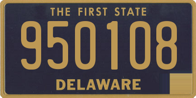 DE license plate 950108