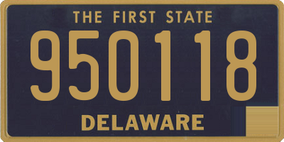 DE license plate 950118