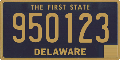 DE license plate 950123