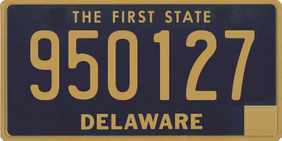 DE license plate 950127