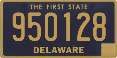 DE license plate 950128