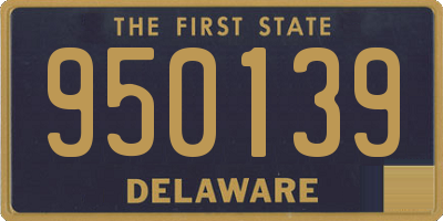 DE license plate 950139