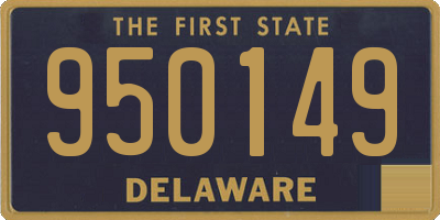 DE license plate 950149