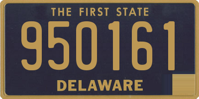 DE license plate 950161