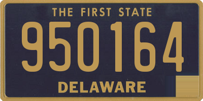 DE license plate 950164