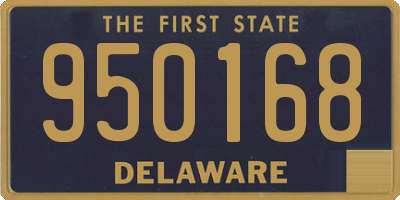 DE license plate 950168