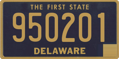 DE license plate 950201