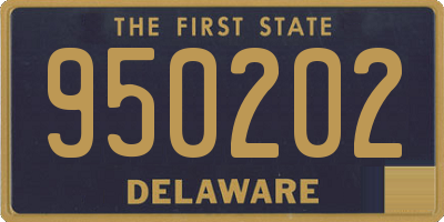 DE license plate 950202