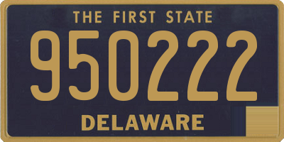 DE license plate 950222