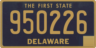 DE license plate 950226