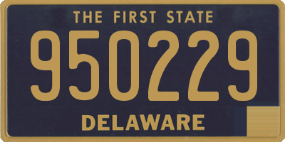 DE license plate 950229