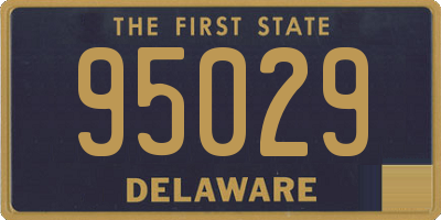 DE license plate 95029