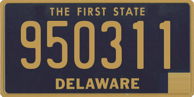 DE license plate 950311