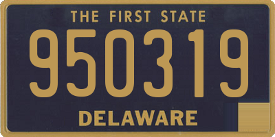 DE license plate 950319
