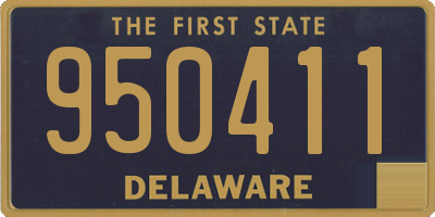 DE license plate 950411