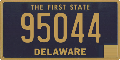 DE license plate 95044