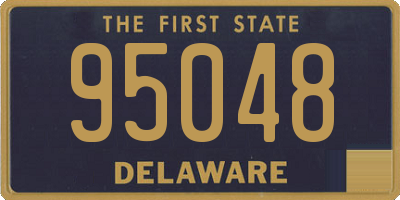DE license plate 95048