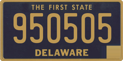 DE license plate 950505