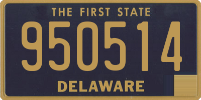 DE license plate 950514