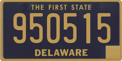 DE license plate 950515