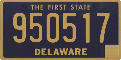 DE license plate 950517