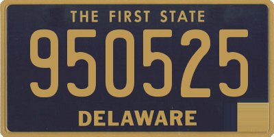 DE license plate 950525