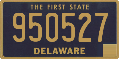 DE license plate 950527